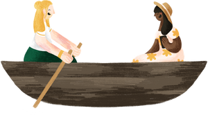 Romantic Boat Couple